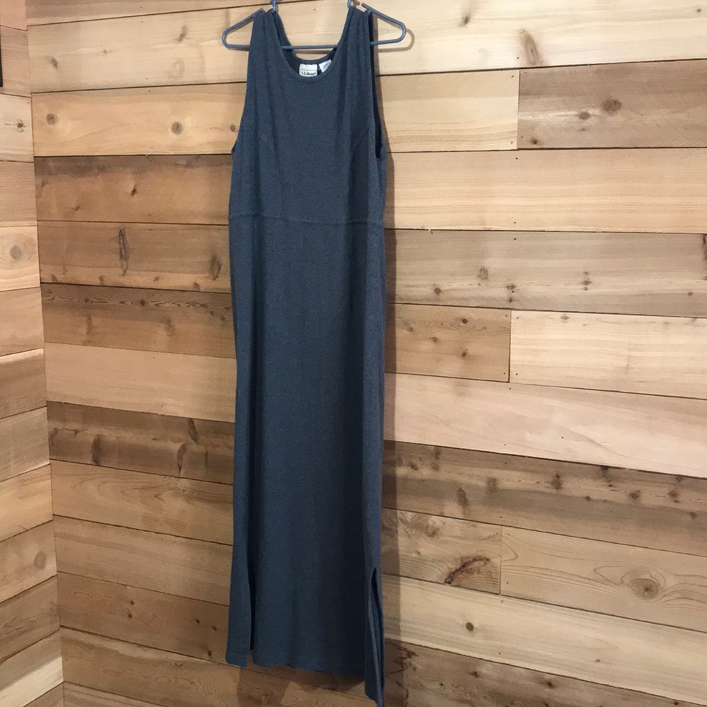 L.L BEAN Medium Cotton Maxi Dress